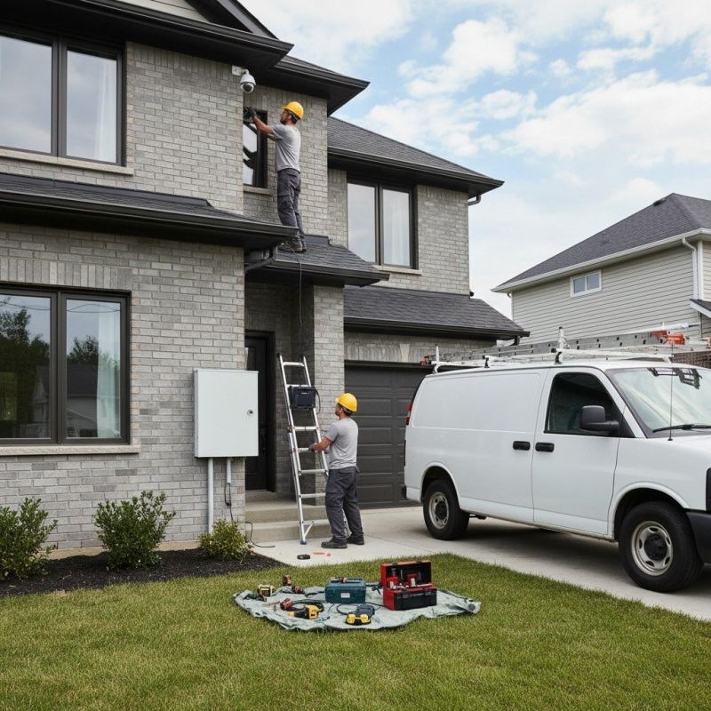 Local Camera Surveillance Installation pros at work